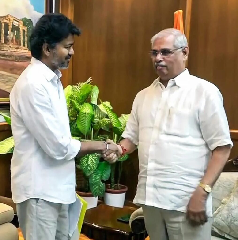 Tamil Nadu Governor Says TVK Has Not Proven Majority Support Yet