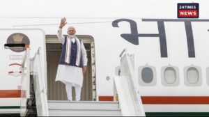 Prime Minister Modi arrives in UAE on five-nation tour, fighter jets give special welcome