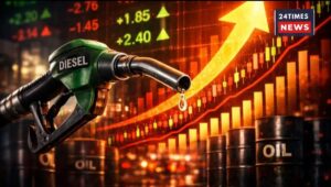 Middle East tensions cause petrol and diesel prices to rise again, third increase this month; general public concern mounts.