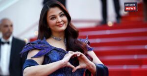 Aishwarya Rai Bachchan’s first look at Cannes is trending; the outfit took over 1500 hours to complete.