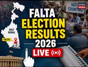 BJP pulls ahead rapidly in Falta by poll; after five rounds, it seems like a landslide.