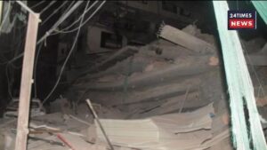 Major accident near Saket Metro: 1 dead, 8 injured due to building collapse; Panic increased amid rescue operation.
