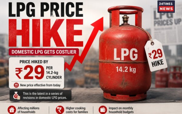 LPG Cylinder Price Hike: Domestic gas cylinders become costlier by ₹29.