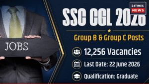 SSC CGL Vacancy 2026 : Apply soon for 12256 post , know details