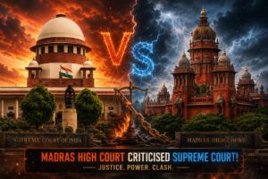 Madras High Court raised questions about the Supreme Court: a strict comment on the justice system.