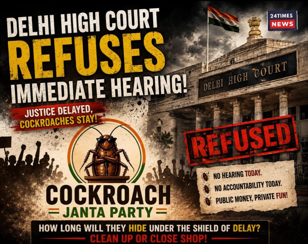Cockroach Janta Party Protest