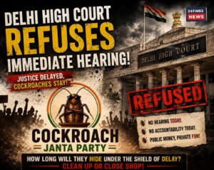 Cockroach Janta Party Protest: Delhi High Court refuses immediate hearing, raising security concerns
