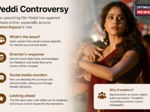 ‘Peddi’ Controversy: Will Janhvi Kapoor’s scenes be changed following criticism? Director Buchi Babu Sana’s big decision