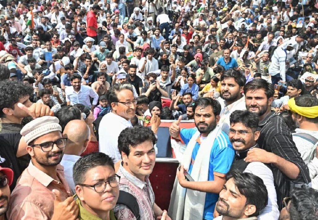 Cockroach Janta Party protest LIVE