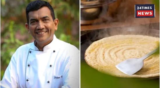 Chef Sanjeev Kapoor’s Instant Jowar Dosa