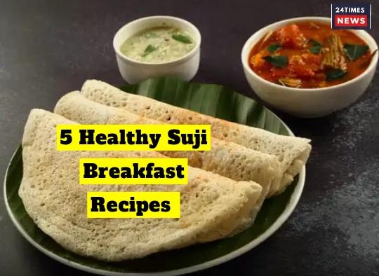 5 Healthy Suji Breakfast Recipes: Easy and delicious options for a healthy start amidst the morning rush.