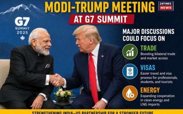 Modi-Trump meeting at G7 Summit