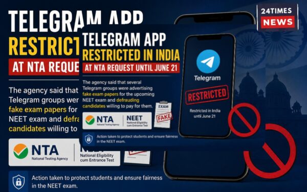 A major but controversial move: the Telegram app was banned in India till June 21st over NEET fraud, raising concerns among students.