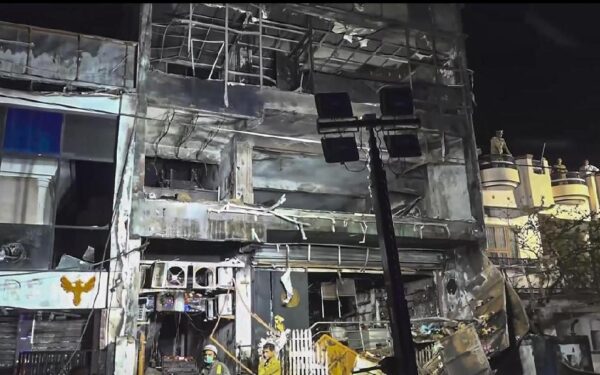 Lucknow Building Fire