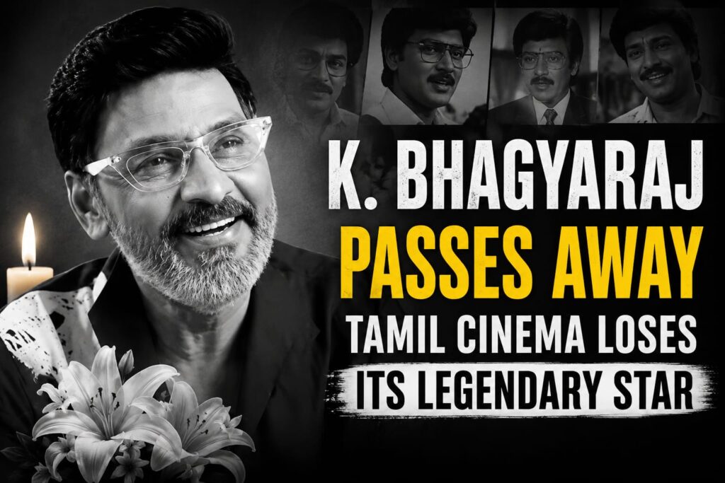 K. Bhagyaraj Passes Away: Tamil cinema loses its legendary star, director-actor, dies at 73.