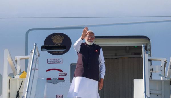 modi arrive