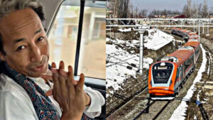 Sonam Wangchuk praised Indian Railways and boarded the Delhi-Srinagar Vande Bharat train