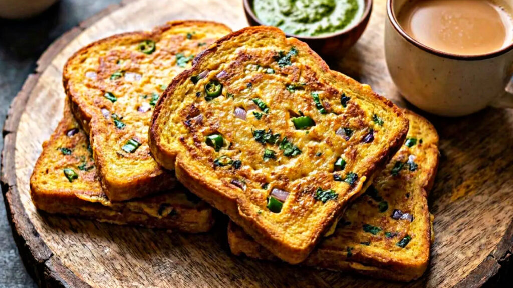 62EC0564 CB15 4BDF 9537 D63CAADBEBB3 Gram flour bread toast recipe, once you make it and eat it, you will keep licking your fingers