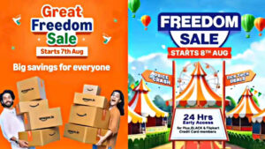 Amazon-Flipkart Freedom Sale: Huge discounts on everything from smartphones to TVs, fridges, and ACs