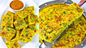 Make Makki and Methi Dhoklas and enjoy them with Rajasthani chutney; here is the recipe