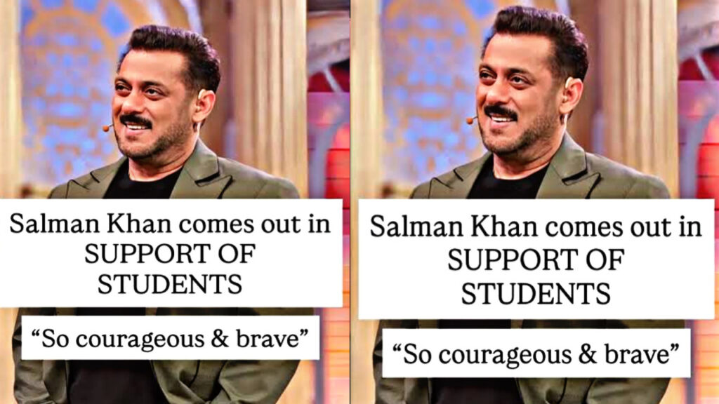 Salman Khan comes out in support of Sonam Wangchuk and the students, delivers a powerful message