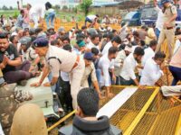 Farmers protest