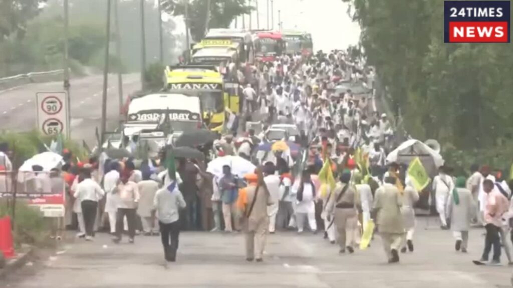 Kisan Protest Punjab Farmers Prepare for Delhi March, Shambhu Border Sealed, Section 163 Imposed