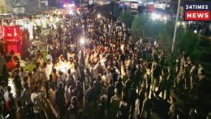 Datia Violence: Narottam Mishra Supporters Protest Ticket Cut, Stone-Pelting Injures SP and 5 Others