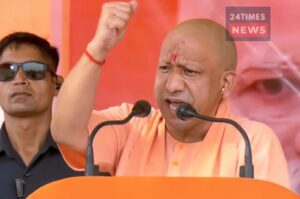 CM Yogi Attacks SP, Says ‘Earlier Temple Money Was Spent on Graveyards