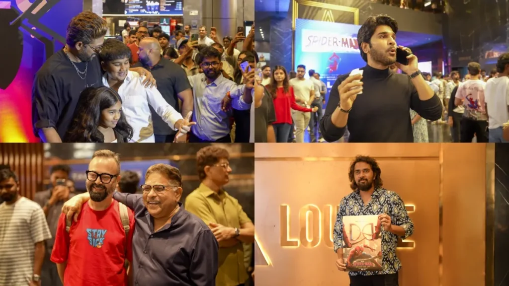 hyderabad swings into history as allu cinemas and sony pictures india host indias first show of spider man brand new day1785407022 0