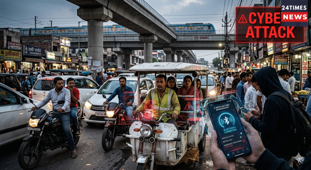 Cyber Security Alert: BAT-BMS App Sparks Big Safety Worries for E-Rickshaws in India