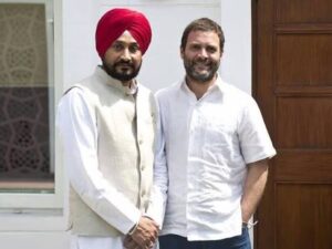 Why did Channi stay away from Rahul’s speech?
