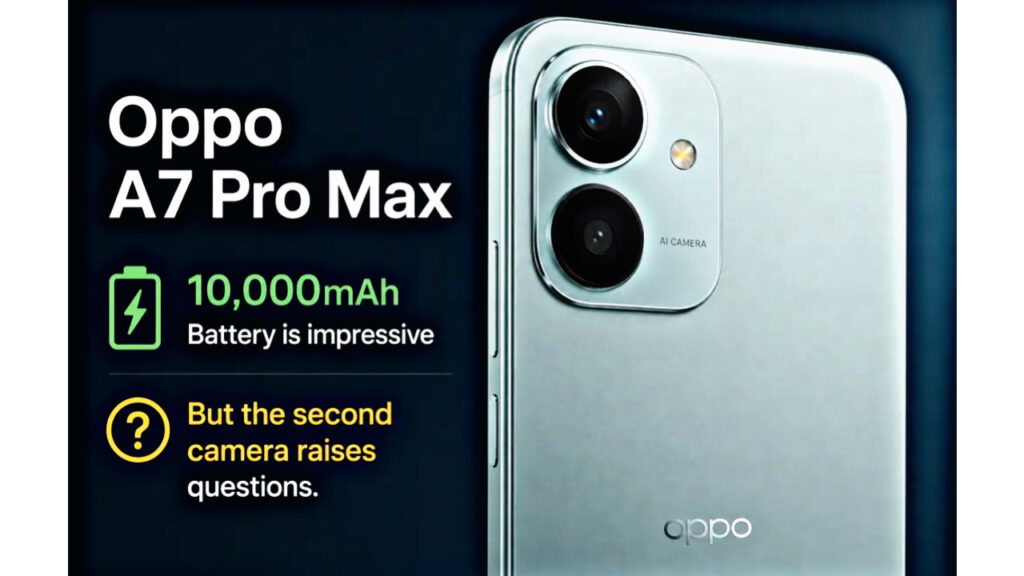 OPPO A7 Pro Max 5G launched, available with 50MP selfie camera and 10,000mAh battery