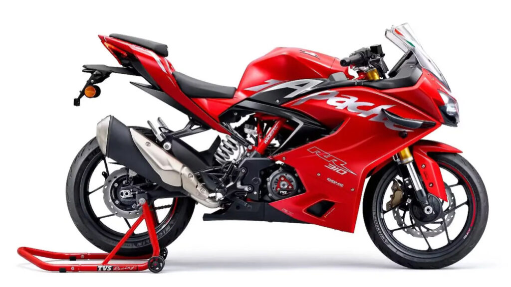 New TVS Apache RR 310 bike with new features and solid power available for this price