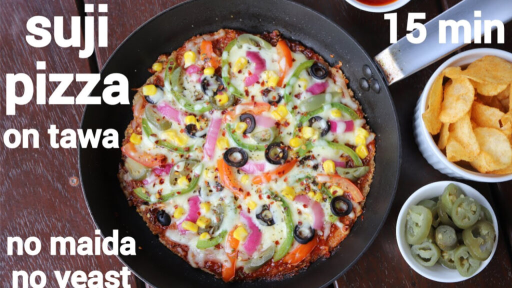 Make crispy pizza with semolina, not flour, know full recipe