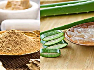 Applying aloevera gel and multani mitti will give all these benefits to the skin