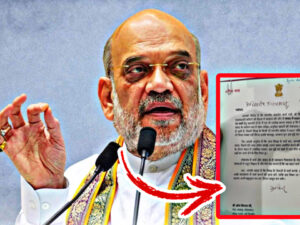 Union Home Minister Amit Shah wrote to Lok Sabha Speaker Om Birla, demanding a discussion on the student protests