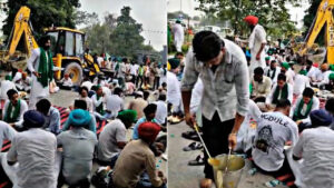 Farmers’ protest continues for the second day in Rudrapur, Deputy Leader of Opposition and Kichha MLA also extend support; police force deployed