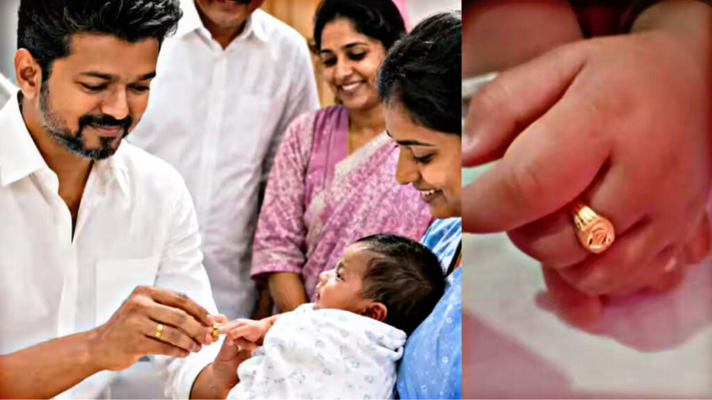 Newborn babies will receive gold rings from September 15, a gift from Thalapathy Vijay’s government