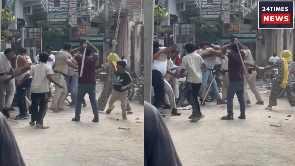Chilli Powder Thrown In Eyes In Murderous Attack On Police, Women Thrashed Them With Sticks