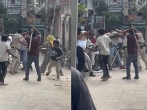 Chilli Powder Thrown In Eyes In Murderous Attack On Police, Women Thrashed Them With Sticks