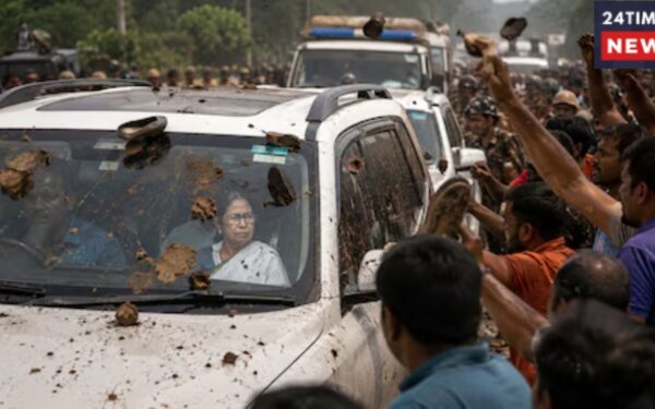 Stones, Shoes And Mud Thrown At Mamata Banerjee’s Car, Know The Update