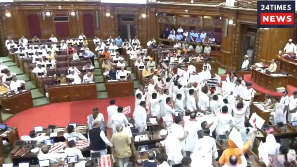 Ruckus By SP MLAs In UP Assembly, Sachin Yadav Suspended From Session
