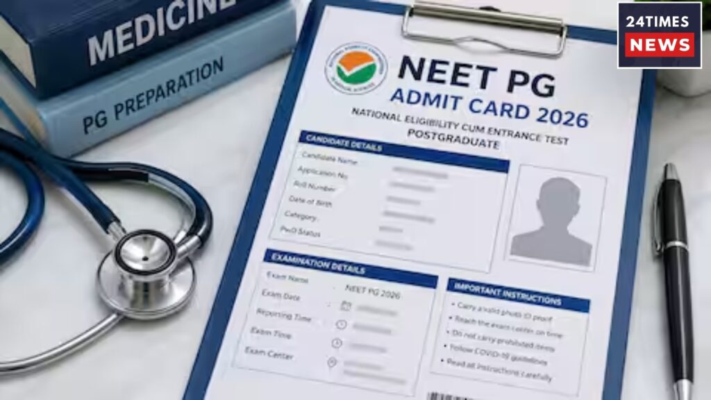 NEET PG ADMIT CARD 1
