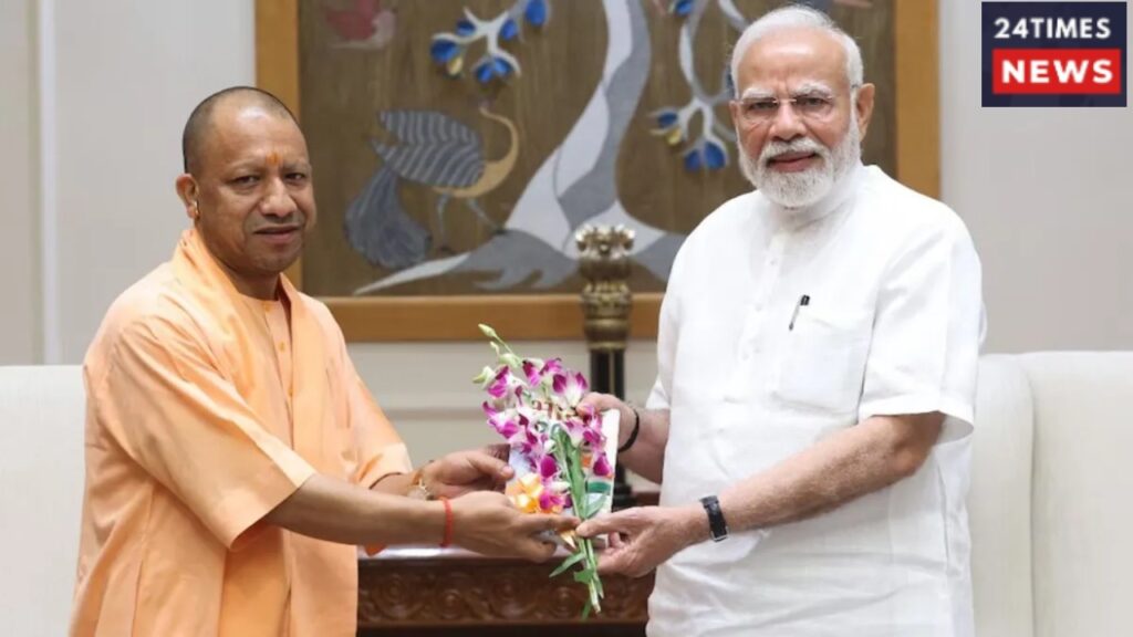 CM Yogi Adityanath Meets PM Narendra Modi At Delhi Residence; What Was Discussed?