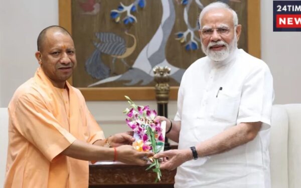 CM Yogi Adityanath Meets PM Narendra Modi At Delhi Residence; What Was Discussed?