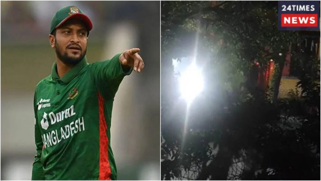 Shakib Al Hasan Petrol Bomb Attack On Shakib Al Hasan’s House After Sheikh Hasina’s Press Conference, Forces Deployed