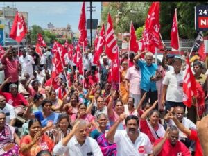 The Left Front launched a ‘Jail Bharo’ protest in Tripura, accusing the BJP government of divisive politics.