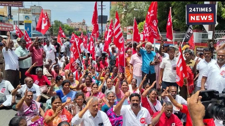 The Left Front launched a ‘Jail Bharo’ protest in Tripura, accusing the BJP government of divisive politics.
