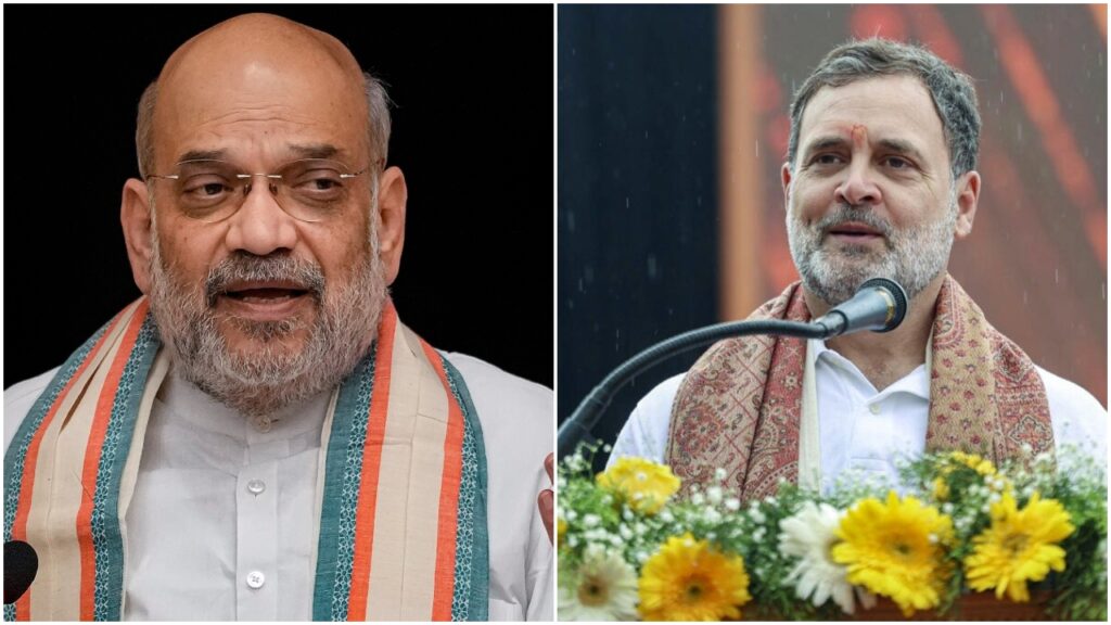 Amit Shah vs Rahul Gandhi on Parliament deadlock, who said what?